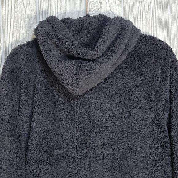 Torrid Black Faux Fur Bomber JacketWomens Plus Size 1X NWT - Picture 7 of 15